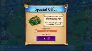 Unlocking the epic level 7 giant treasure chest