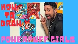 How to draw Powerpuff Girls
