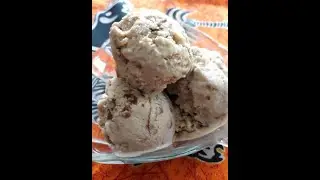 Gelado exótico de tâmaras (inesquecível e melhor que restaurante) / Exotic date ice cream