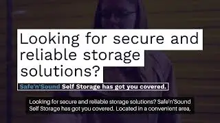 Climate Controlled Storage Facilities Near Me | Safe'n'sound Self Storage | Groton, CT