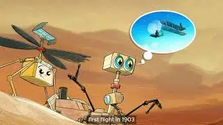 Ginny, The Martian Helicopter Trailer 3, Ingenuity and Perseverance explore Mars