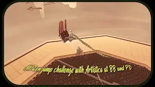 Journey PS5 - All Zen Jump Challenge with Artistica at Broken Bridge and Pink Desert