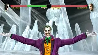 Mortal Kombat Vs DC Universe Arcade playthrough With The Joker (HD Quality)