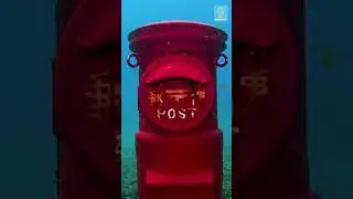 The World's Deepest Postbox is in Japan! #shorts