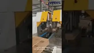 ABB palletizing manipulator in carton factory, automatic palletizing robot, fully automatic palletiz