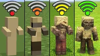 Playing Minecraft With Random Wi-Fi Experiment