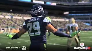 Madden 15 - Top Free Safeties #WHODATNATION  - MEGA BEAST 99 Zone Coverage