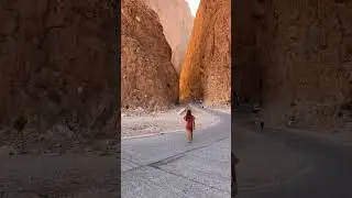 THIS IS NOT USA! THIS IS MOROCCO 🇲🇦😍 Todra Gorge in High Atlas Mountains #morocco #travelvlog