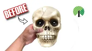 Make Dollar Store Skulls TEN TIMES BETTER BRILLIANT Hack