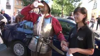 Hussitenfest 2011 - Sturm der Briganten auf Bernauer Kneipen (HD Video) 