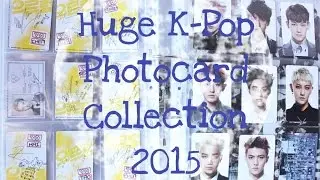 Коллекция фотокарточек K-Pop 2015