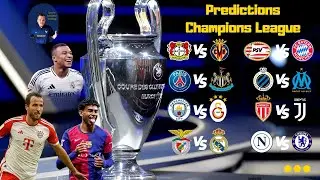 Mes Pronostics Ligue des Champions : Bruges OM - Monaco Juventus - PSG Newcastle - Napoli Chelsea