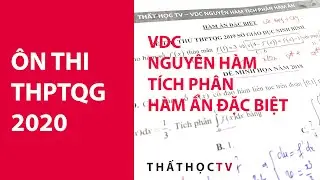 Ôn Thi THPTQG 2022 Môn Toán - Nguyên Hàm Tích Phân Hàm Ẩn Đặc Biệt - Vận Dụng Cao