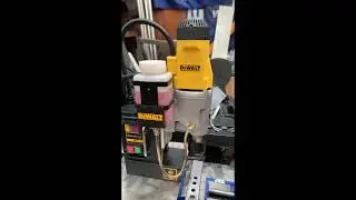 DeWalt Mag Drill/Просто рассказываю о нескольких вещах, которые я не видел в других видео