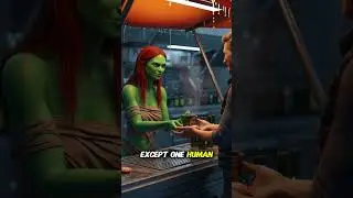 Human Steps In When Alien Widow Can&rsquo;t Afford Food&mdash;A Heart-Touching HFY Moment#shorts