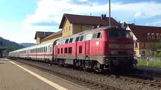 DB Fernverkehr IC Nebelheorn (IC2084) mit 218 495-0 umd 218 326-7 im Allg&auml;u