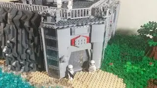 First Order Supply Base on Dandoran: A GIANT LEGO Slideshow Showcase!