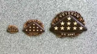Veteran Headstone or Grave Marker Medallion