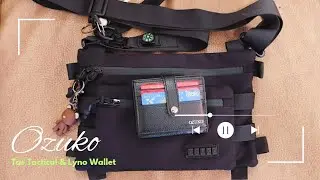 Ozuko 9670 Survival & Dompet Ozuko Lyno – Tas Selempang Tangguh + Dompet Stylish | Oh My Gears