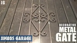 Decorative Metal Gate - Jimbos Garage