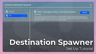 How to set up Ameritan Destination Spawner