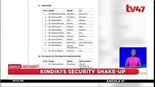 Interior Cabinet Secretary Kithure Kindiki ushers commissioner transfers