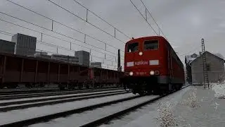 RailWorks 3 Train Simulator 2012.Авария электровоза BR-151