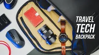 What's In My Bag - Travel Tech Backpack!