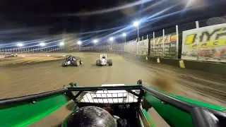 Briggs Danner On-Board USAC EC at Bridgeport Speedway September 26, 2020!