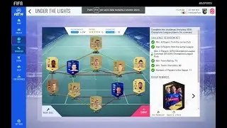 FIFA 19 UEFA SBC - UNDER THE LIGHTS with gold pack opening
