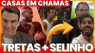 BB 26 PEGOU FOGO 🔥 Selinho, bate-boca e resist&ecirc;ncia nas Casas de Vidro 📱