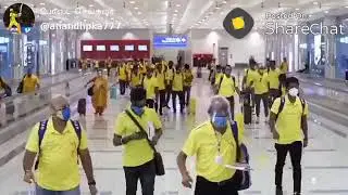 CSK players come to UAE  Dubai
