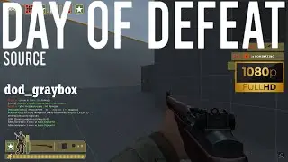 Day of Defeat Source - Professional Rifleman - dod_graybox (68-35) Gameplay [1080p60FPS]
