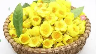 Jin Hua Cha 金花茶, Golden Tea Tree Flowers, Camellia Nitidissima Flower Tea