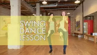 Beginner Swing Dance Lesson (Charleston Basic, Single Swing Basic, and Kicks)