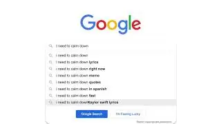 Hey Google...I need to calm down