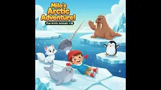 Milo&rsquo;s Arctic Adventure! ❄️🐧🦭 Fun Arctic Animals for Kids