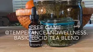 HOW TO: Making a EASY LUCID Dreaming TEA BLEND!