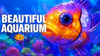 Beautiful Aquarium Fish| Relaxing Fish Tank Video for Stress Relief (4K)| Ravi Narayan| Meditation