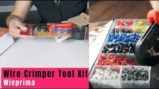 Wire Crimping Tool Kit/Adjustable Ratchet Crimper Tool 0.25-10 mm&sup2;/Unboxing & Review