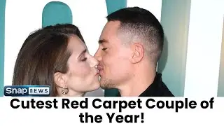 Allison Williams & Alexander Dreymon&rsquo;s Sweet Red Carpet PDA Steals the Show!