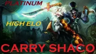 LoLPOV Commentary | 5v5 ranked High Elo Shaco Jungle | First time commenting