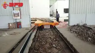 Large Capacity Electric Transport Trolley/Heavy Duty Design Automated Rail Cart