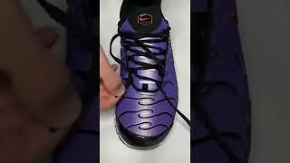How to Lace Nike Air Max Plus the Clean Way  #nikeairmaxplus #nikeshoes #shoelacetying #shoelaces