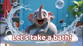 Bath Time Fun Song 🛁 | Kids Hygiene Song
