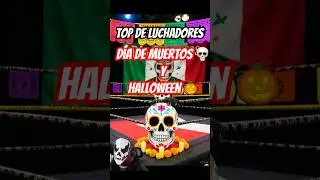 Лучшие рестлеры ко Дню мертвых и Хэллоуину #luchalibre #wwe #aaa #masks #dayofthedead #halloween