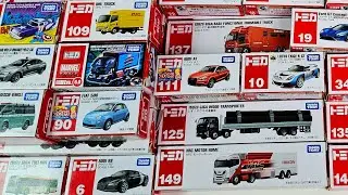トミカASMR 2025｜ロングトラック・消防車・救急車・パトカー コレクション
