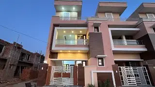 INSIDE a ultra Luxury 59:90 LAC 3beds semi Furnished Home Tour Kharar Chd highway 8427823082