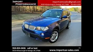 2007 BMW X3 3.0si