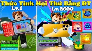 [BloxFruit] 200 Ng&agrave;y Phải Lấy Tất Cả Mọi Thứ Chỉ Bằng Mobi Thức Tỉnh Full Tr&aacute;i Tộc Siu Kh&oacute;
